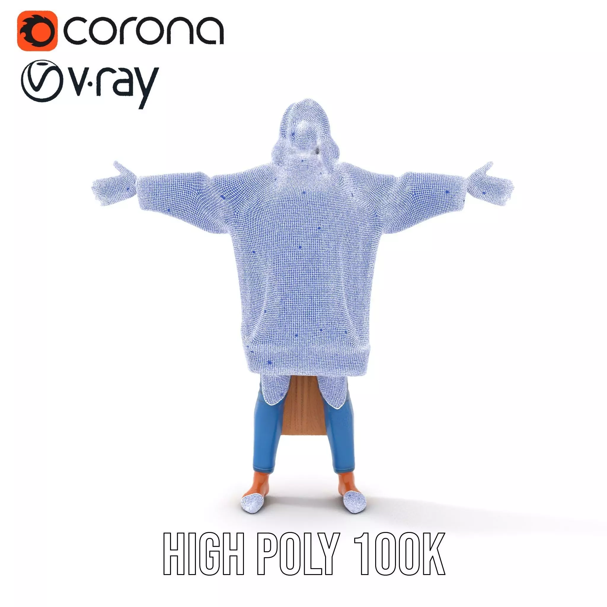Cozy Knit Sweater model pack Low-poly 3D model_34