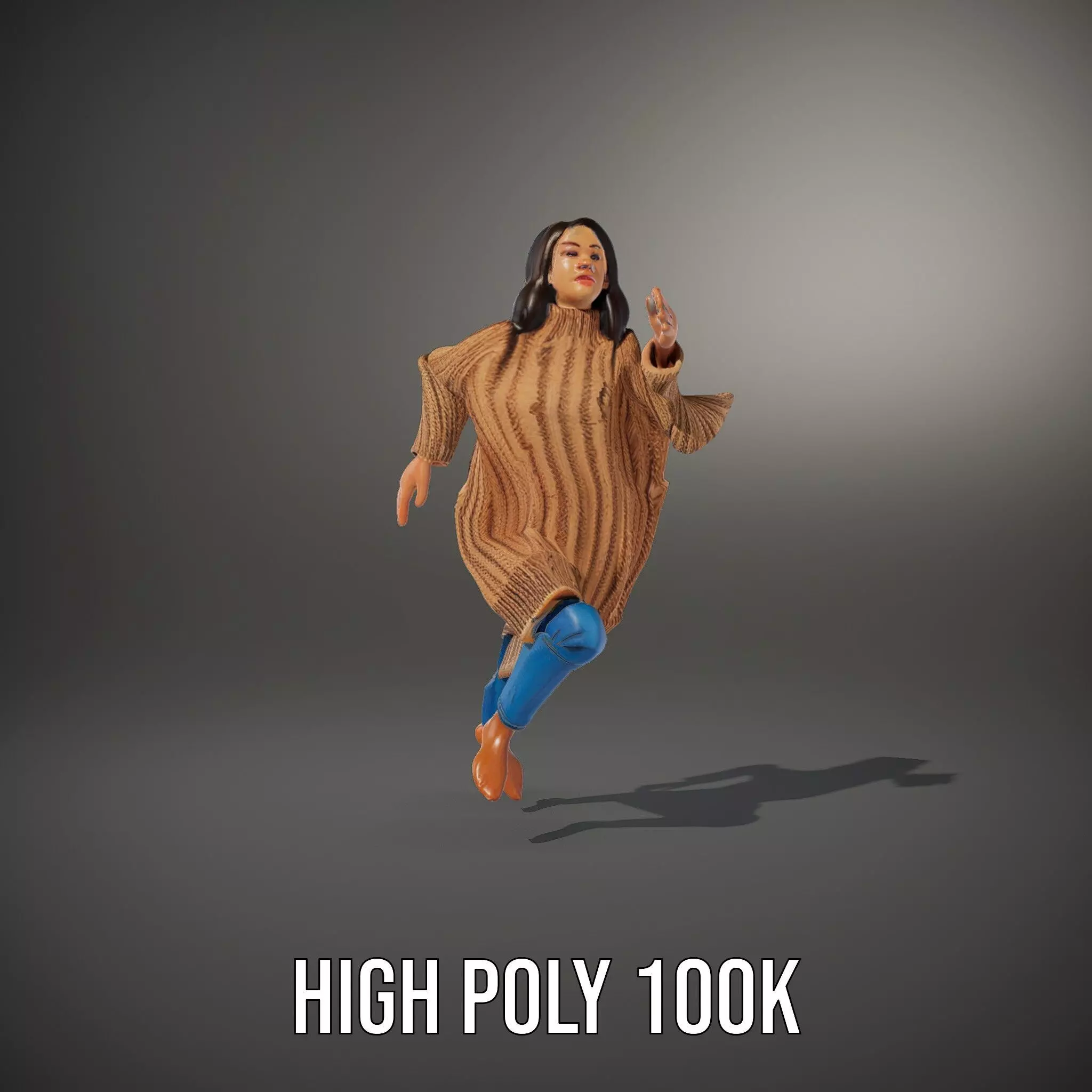 Cozy Knit Sweater model pack Low-poly 3D model_8