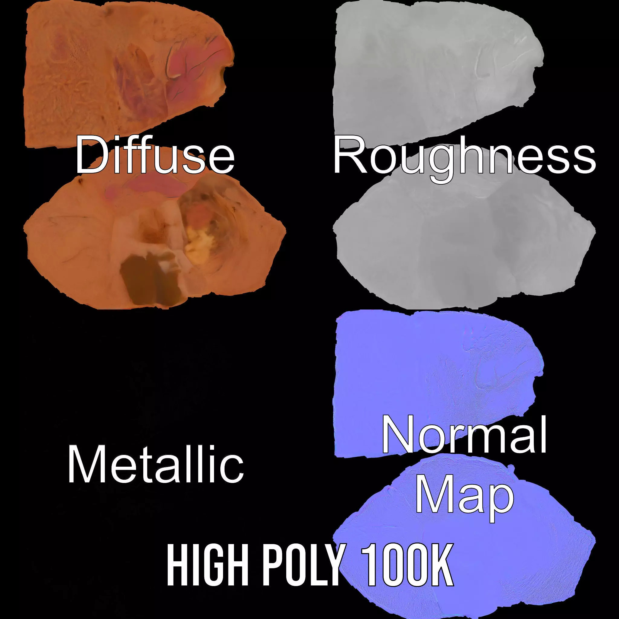 Rustic Red Rock model pack Texture_3