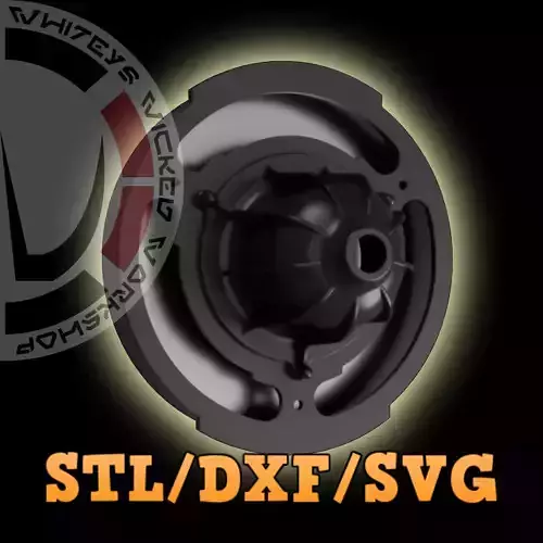 Millennium Falcon Light-Lamp Sequels DXF-SVG-STL