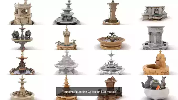 Timeless Fountains Collection