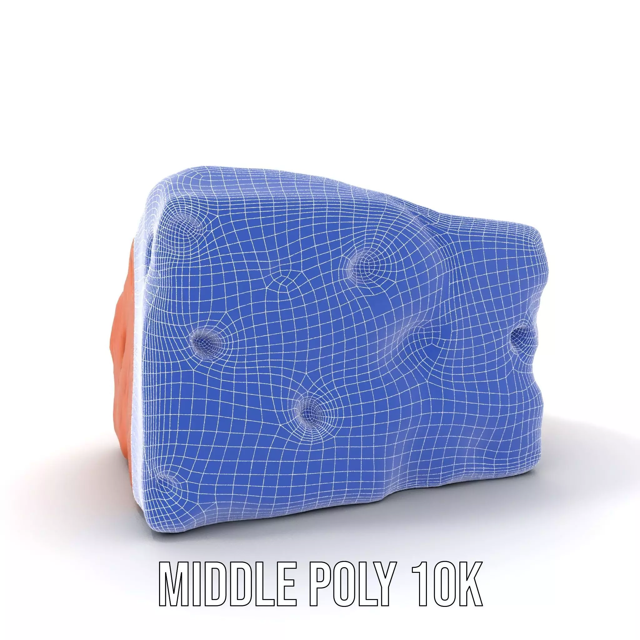 Terracotta Boulder model pack Low-poly 3D model_24