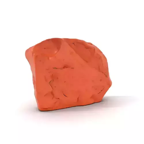 Textured Mars Rock model pack Low-poly 3D model