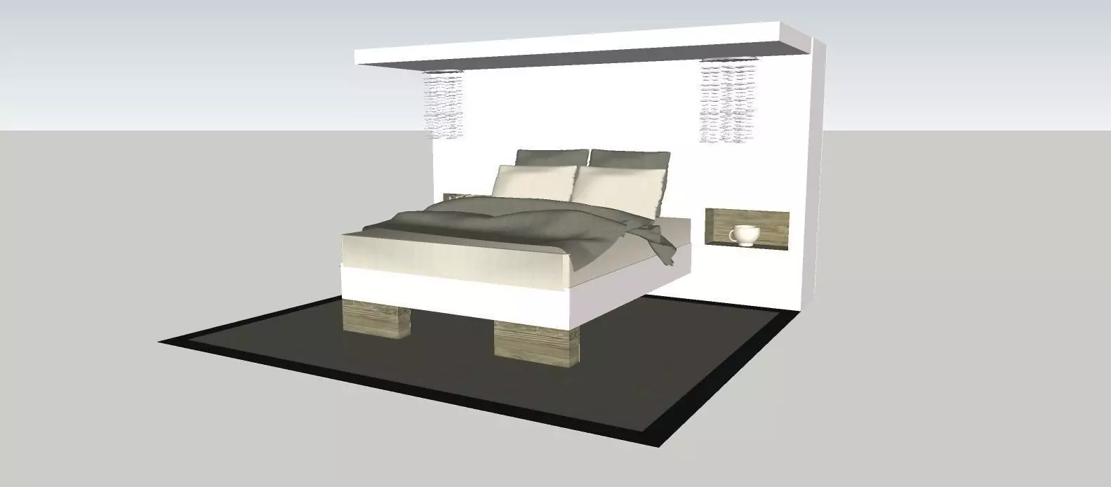 BEDROOM bed 3D model_0