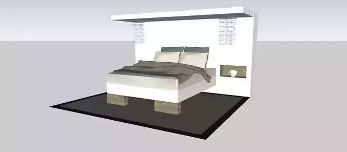 BEDROOM bed 3D model
