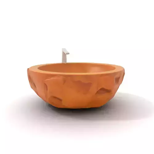 Textured Stone Basin model pack
