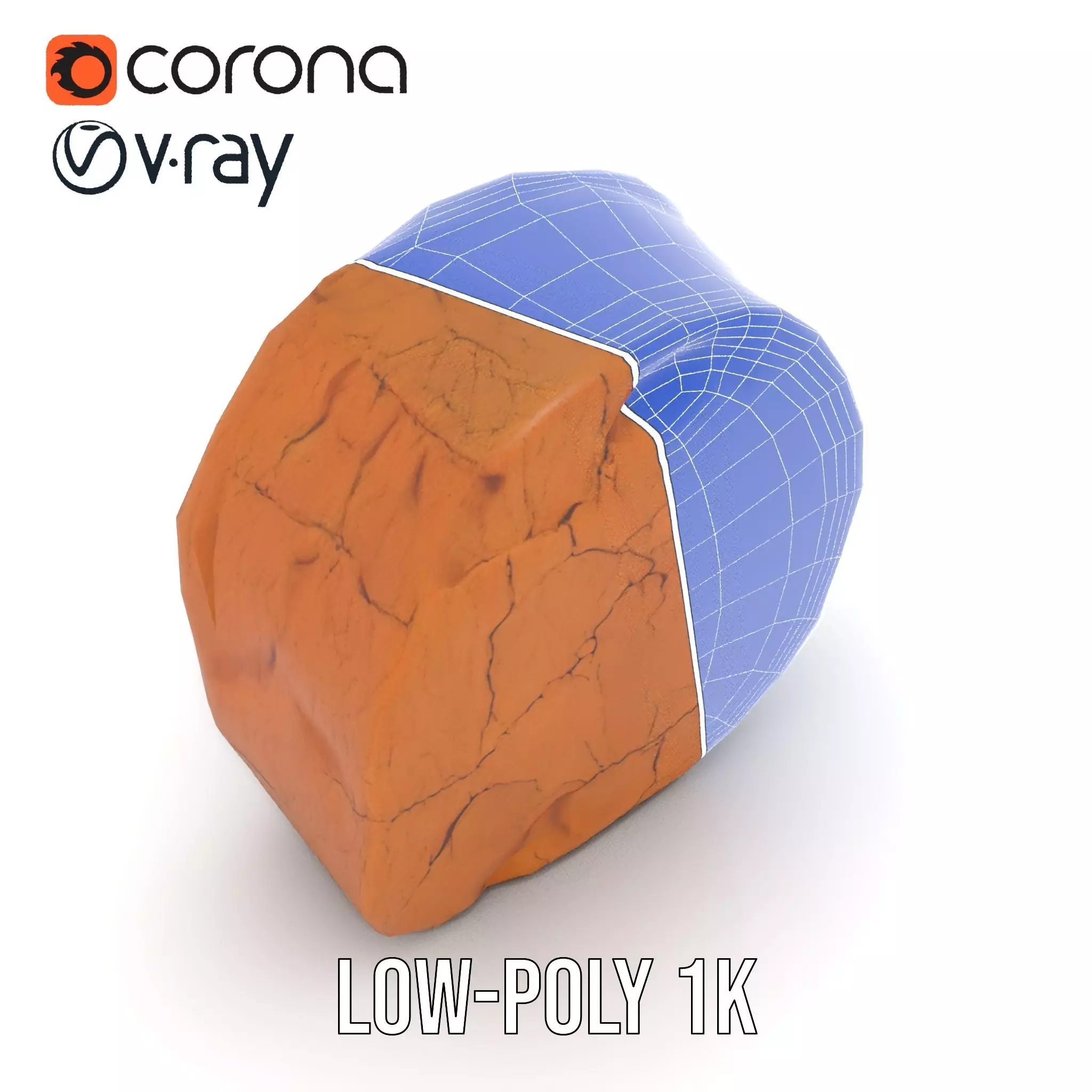 Desert Sandstone Rock model pack Texture_17