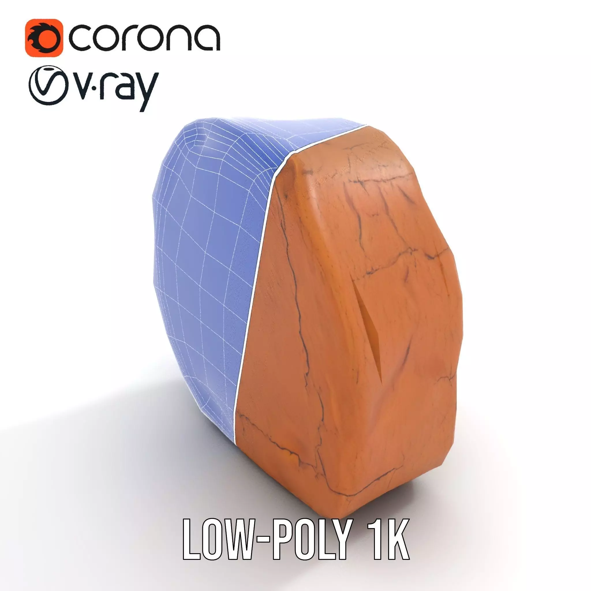 Desert Sandstone Rock model pack Texture_27