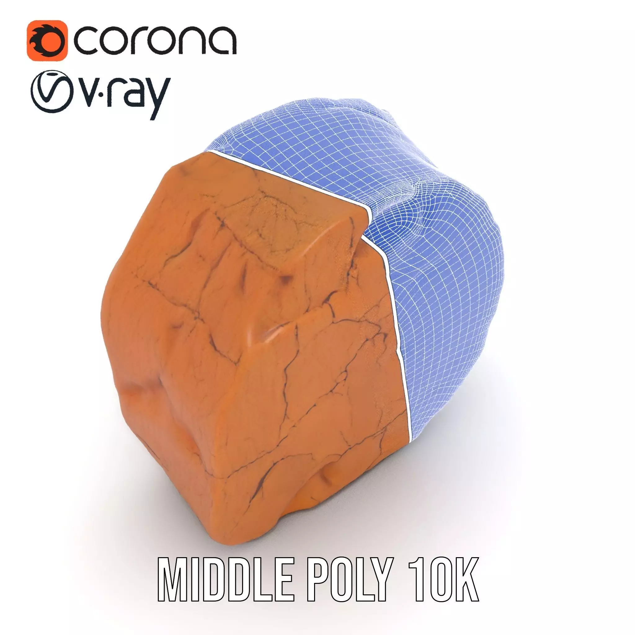 Desert Sandstone Rock model pack Texture_19