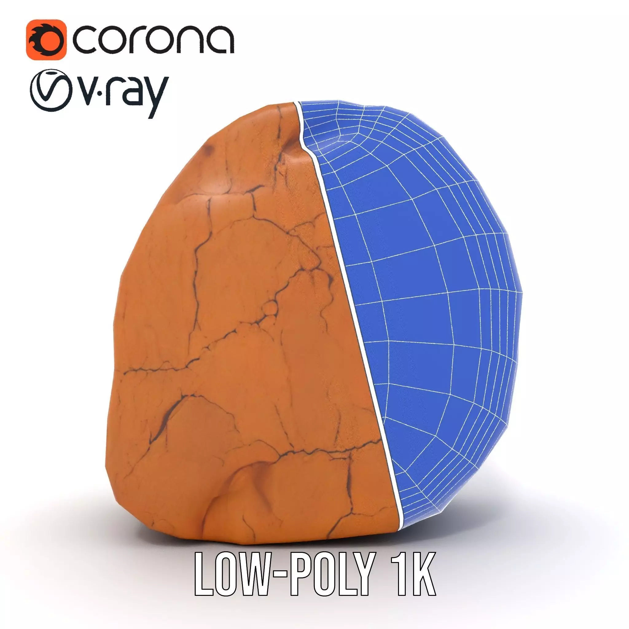 Desert Sandstone Rock model pack Texture_23