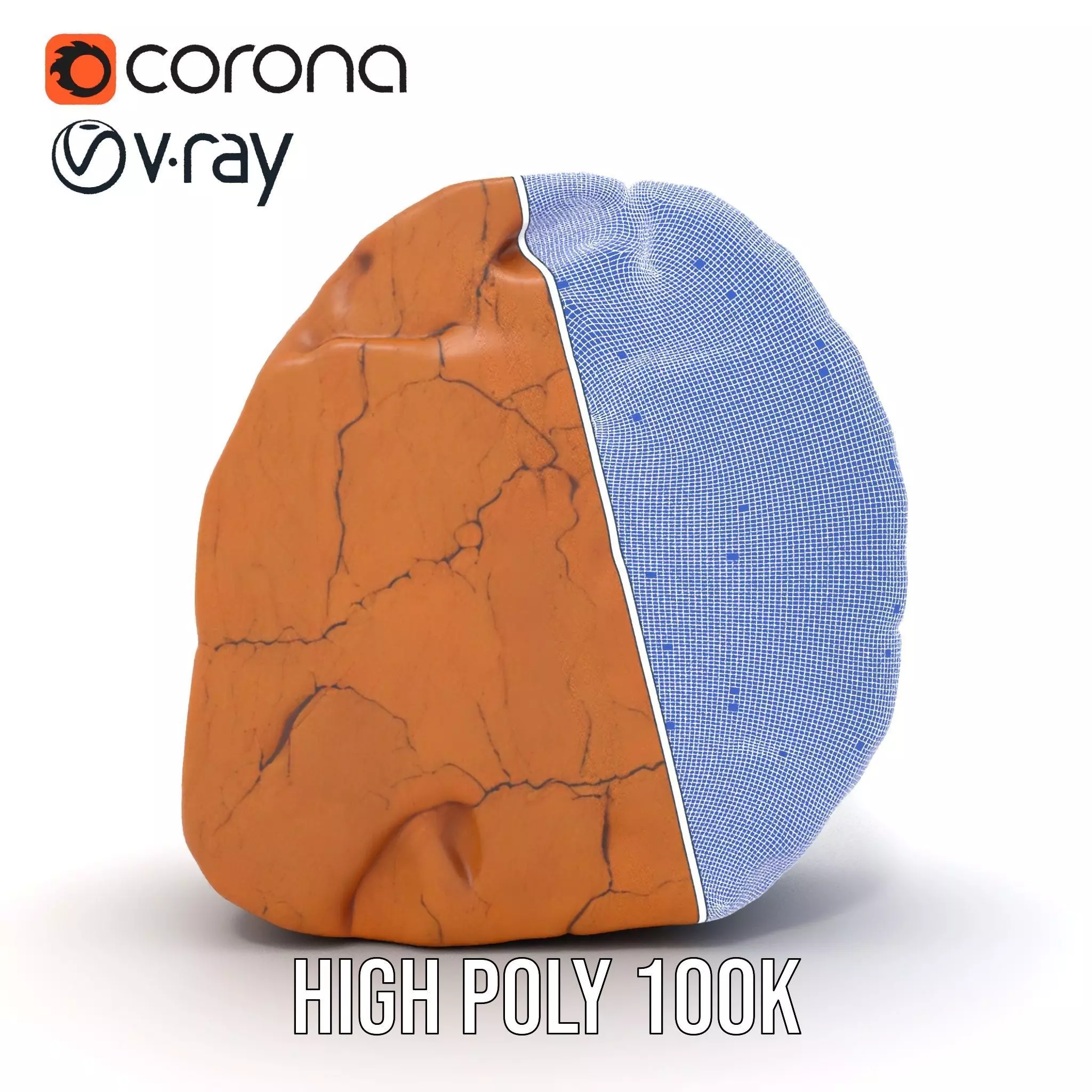 Desert Sandstone Rock model pack Texture_33