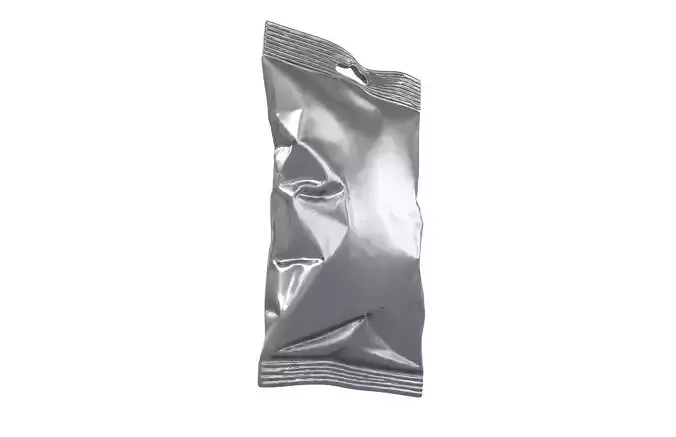 Food Bag Mockup v1 002 Low-poly 3D model 4