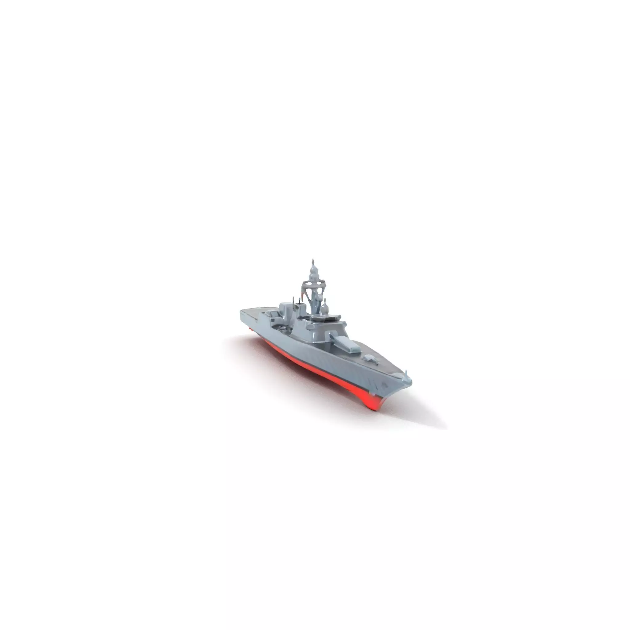 Stealth Destroyer model pack Low-poly 3D model_0
