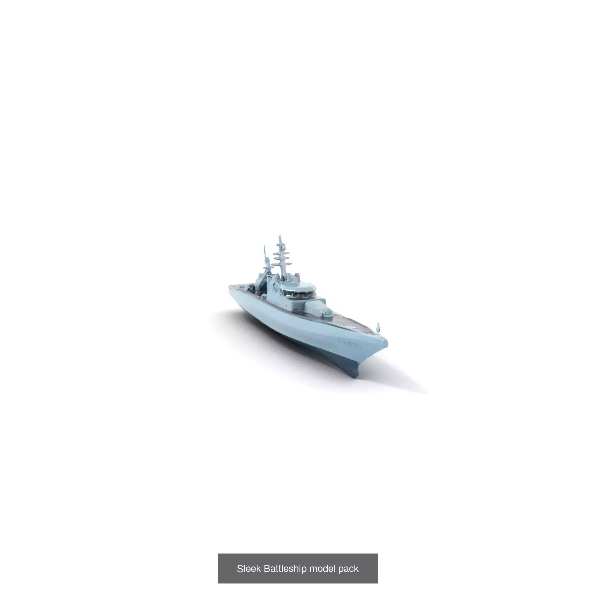 Modern Military Ship Models Pack 3D Model Collection_17