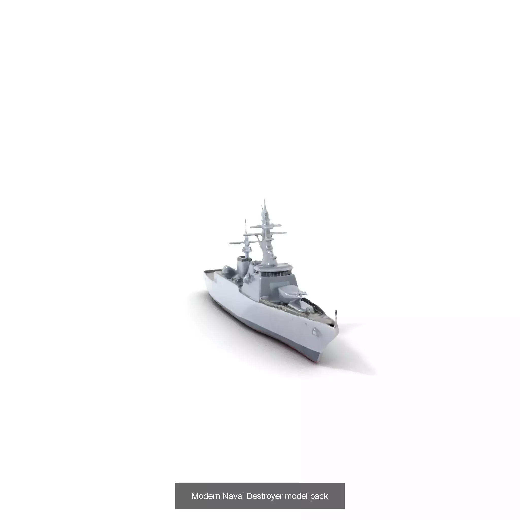Modern Military Ship Models Pack 3D Model Collection_18