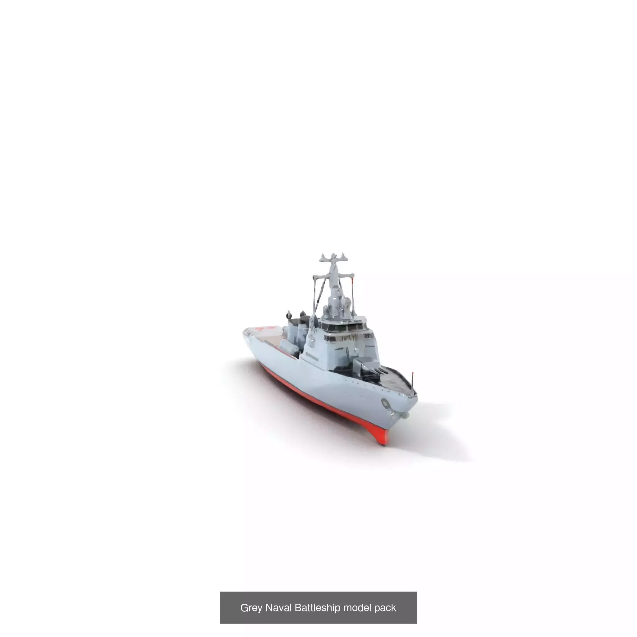 Modern Military Ship Models Pack 3D Model Collection_15
