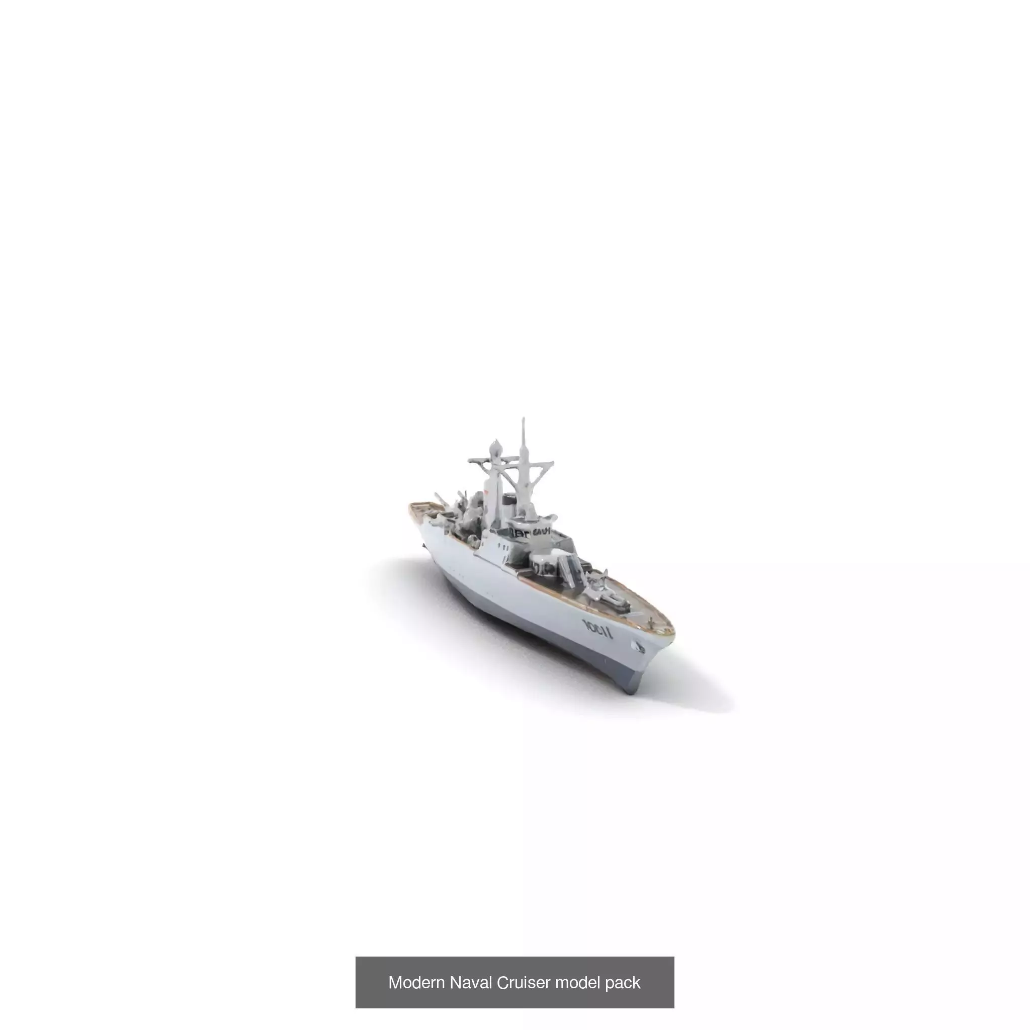 Modern Military Ship Models Pack 3D Model Collection_14