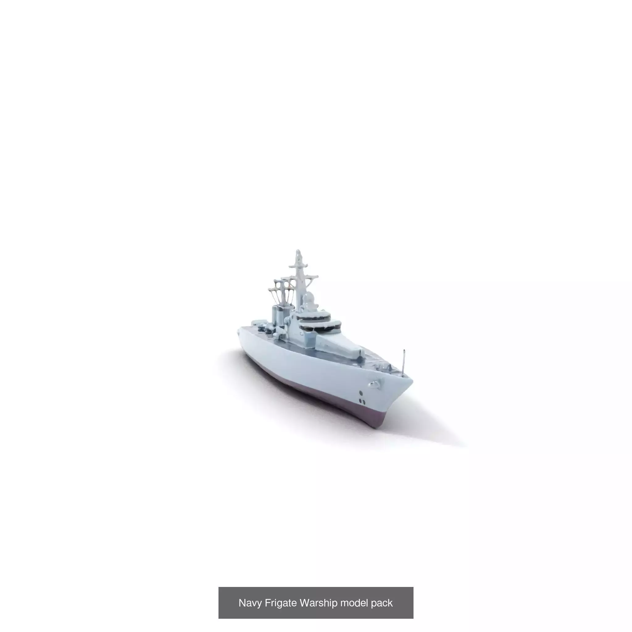 Modern Military Ship Models Pack 3D Model Collection_19
