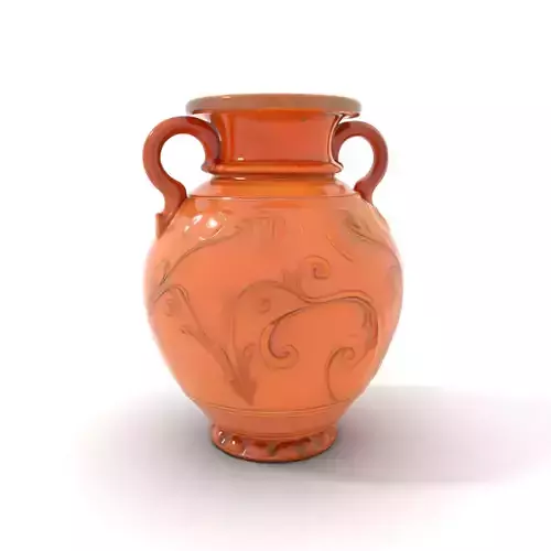 Classic Terracotta Vase model pack