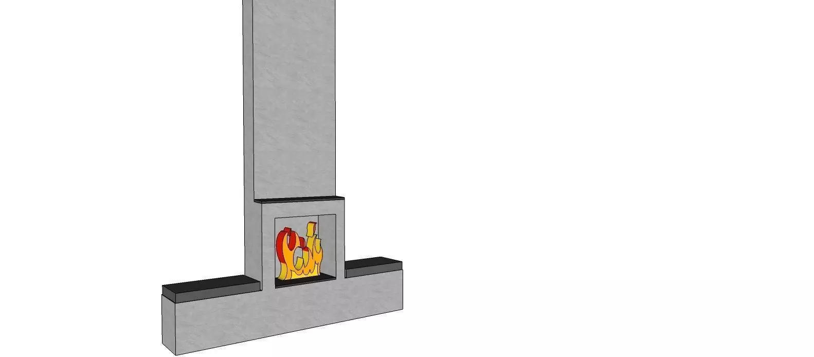 FIRE PLACE 3D model_0