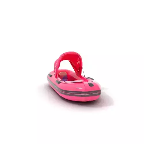 Pink Inflatable Boat model pack Low-poly 3D model