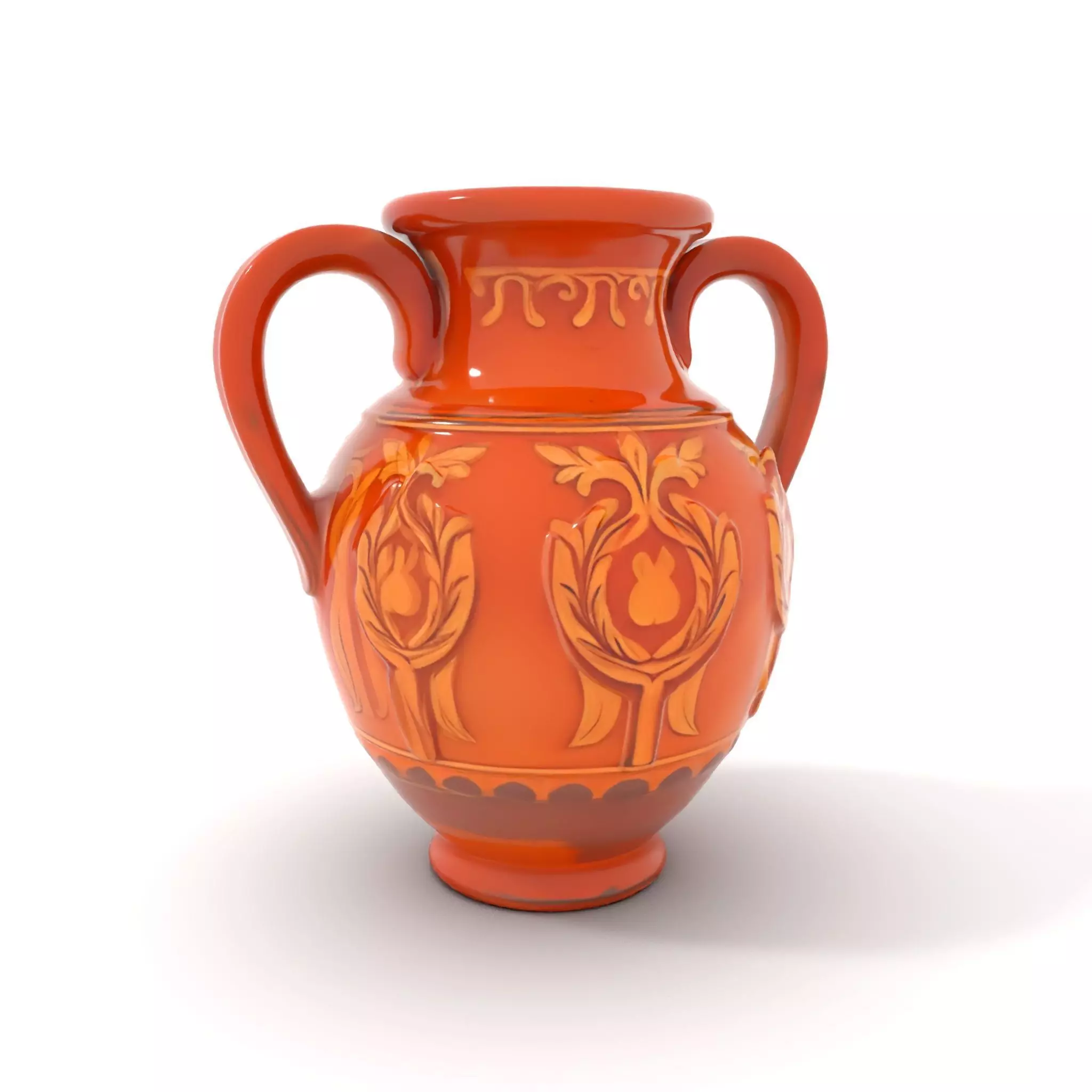 Terra Cotta Vase model pack Low-poly 3D model_0