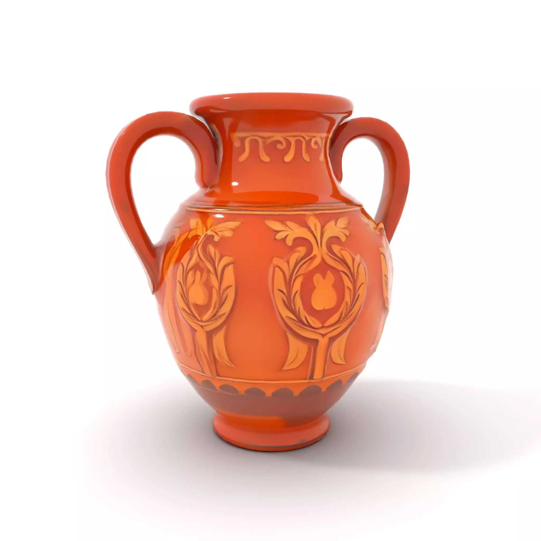 Terra Cotta Vase model pack Low-poly 3D model_13