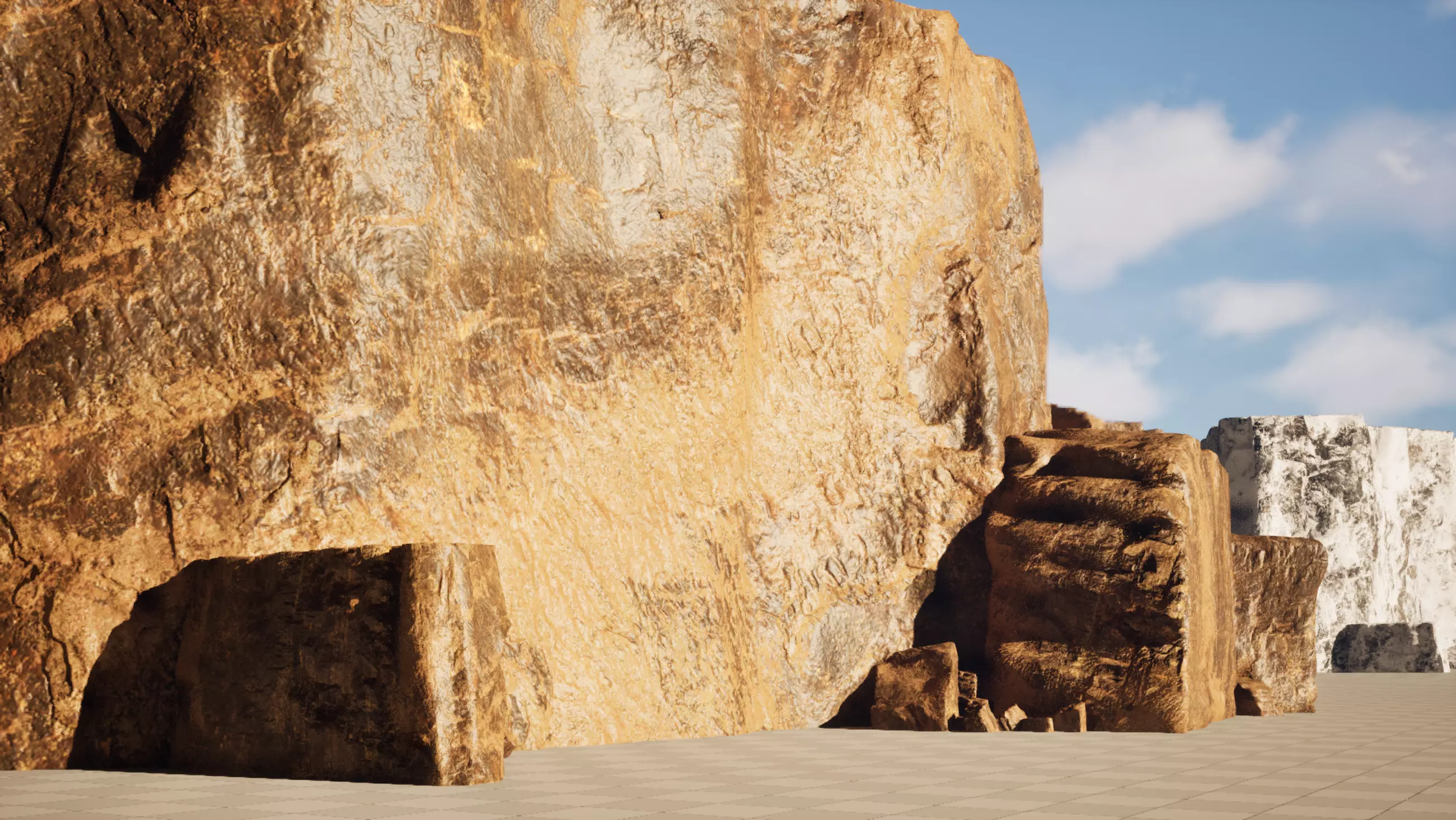 Mountain environment-pack v01 Low-poly 3D model_16