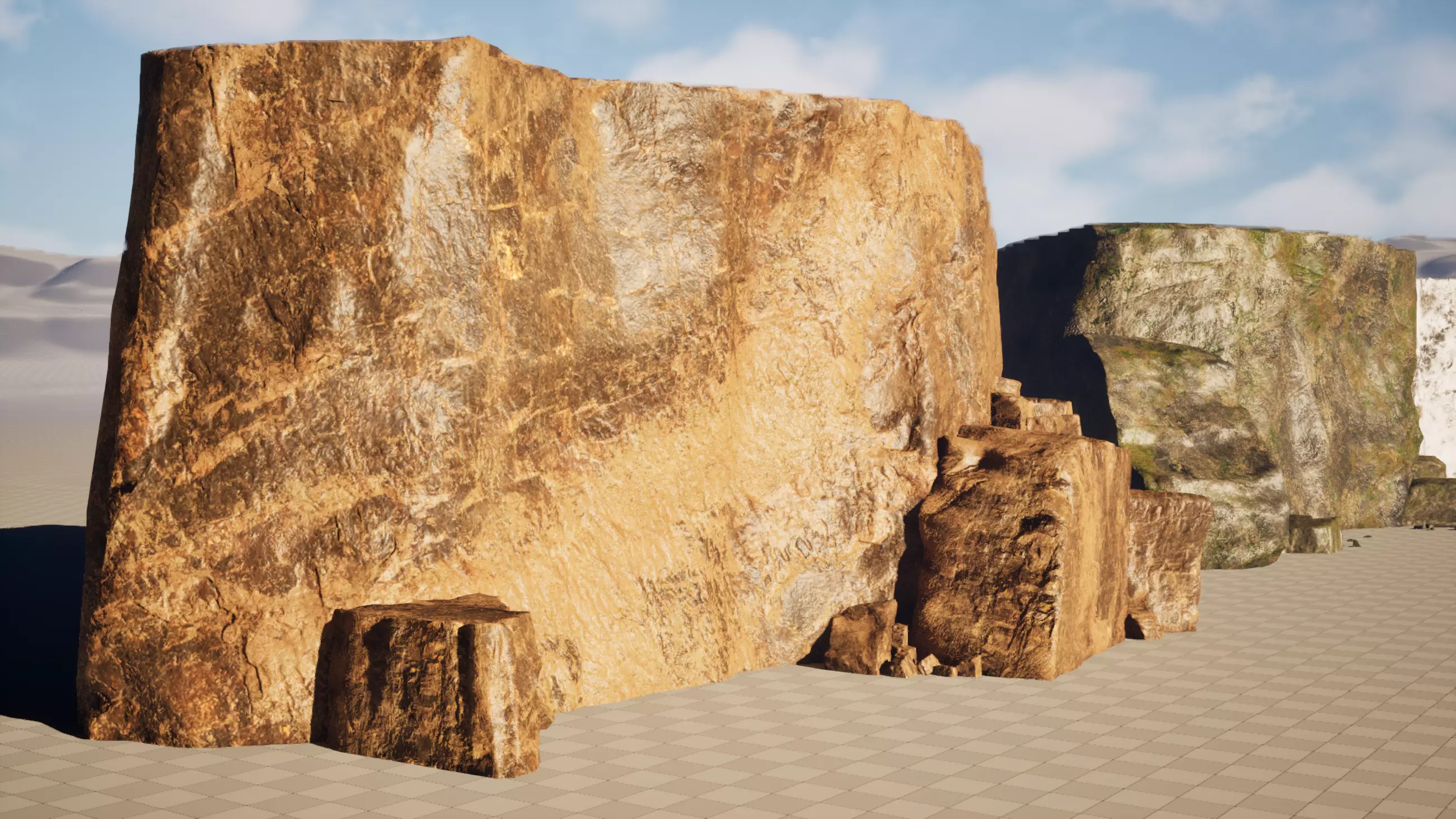 Mountain environment-pack v01 Low-poly 3D model_17