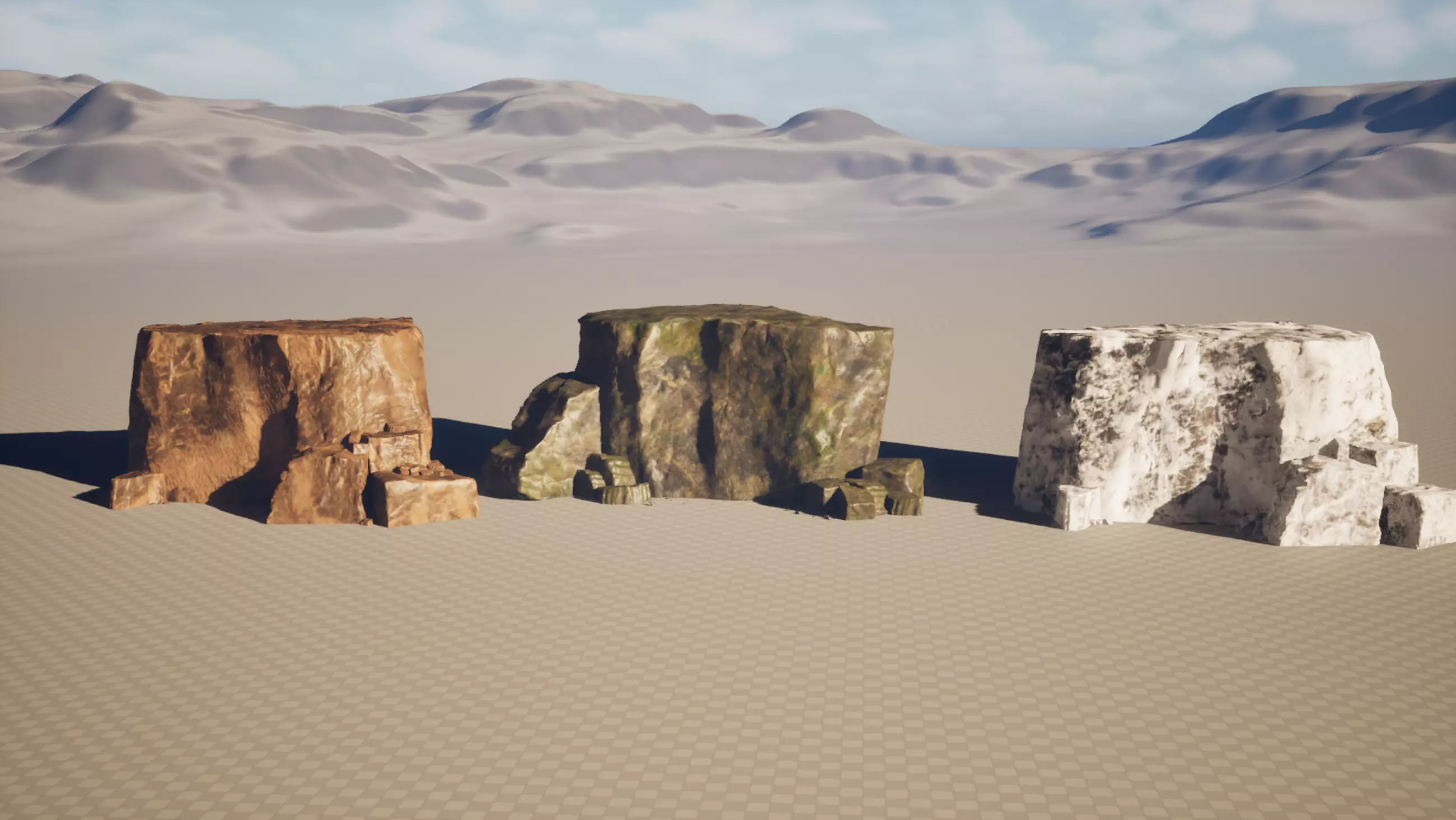 Mountain environment-pack v01 Low-poly 3D model_4