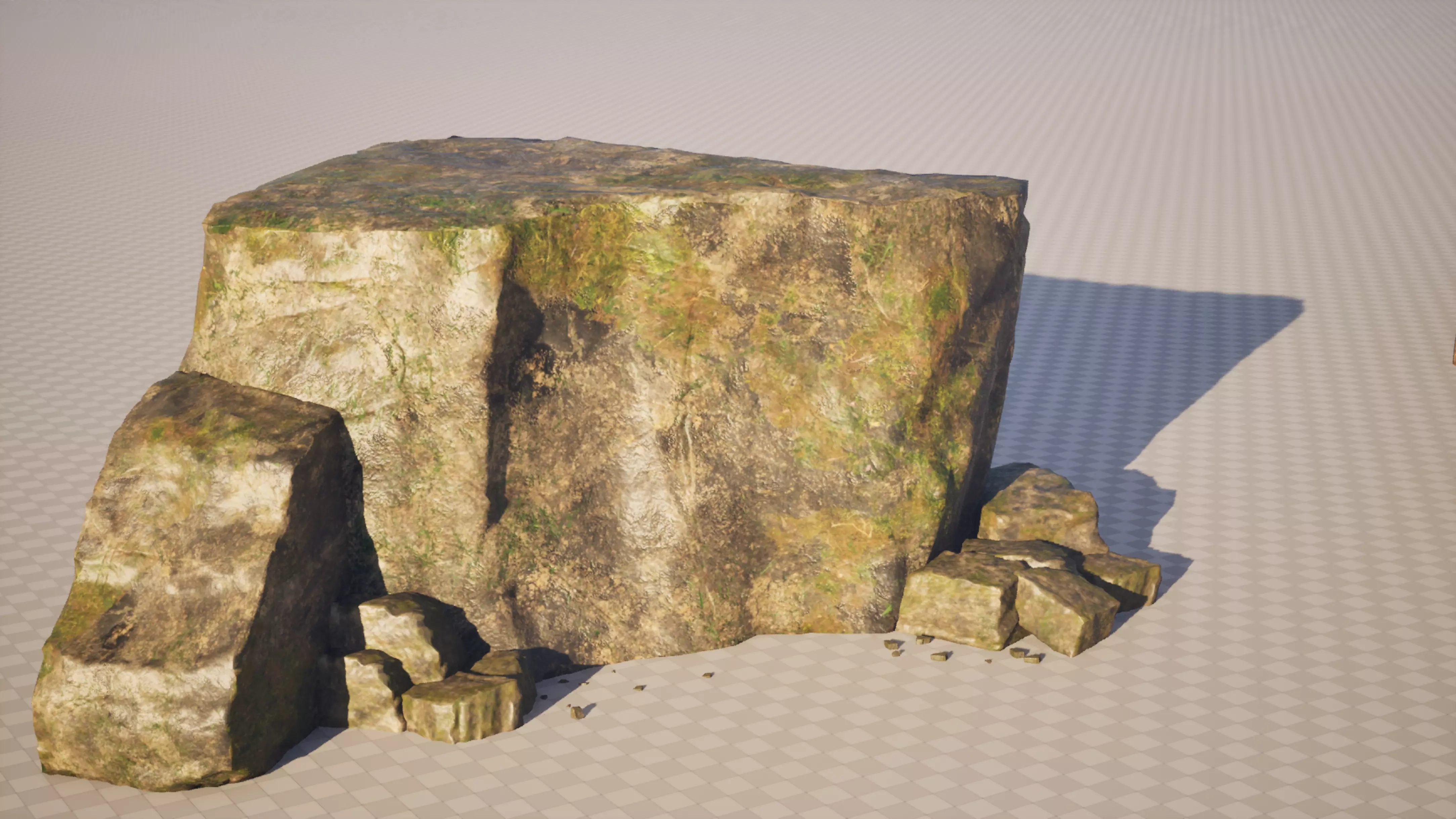 Mountain environment-pack v01 Low-poly 3D model_22