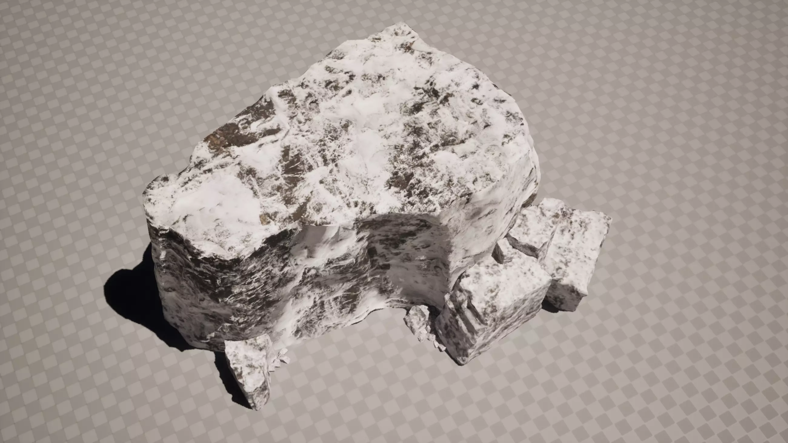 Mountain environment-pack v01 Low-poly 3D model_12