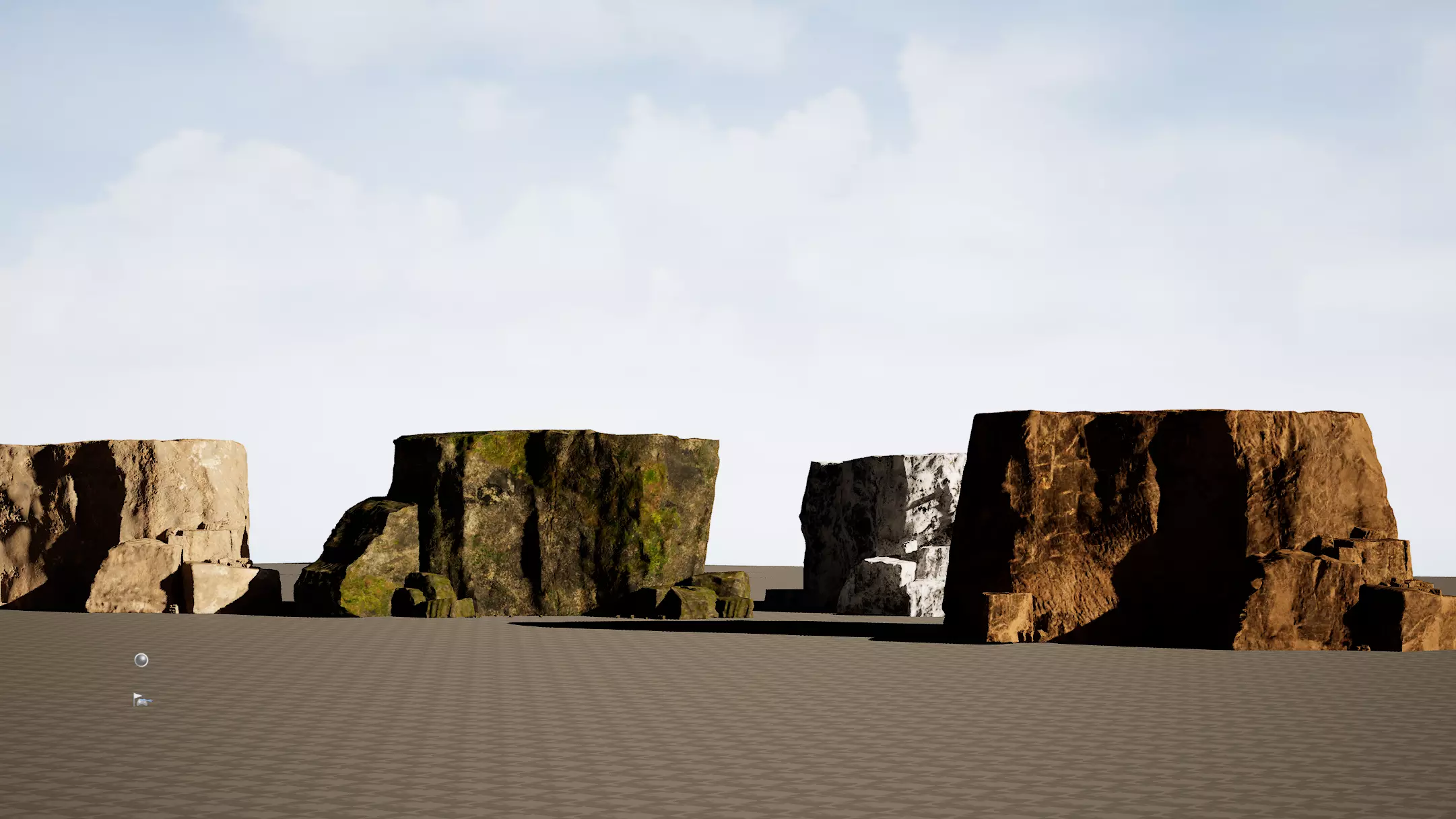 Mountain environment-pack v01 Low-poly 3D model_0