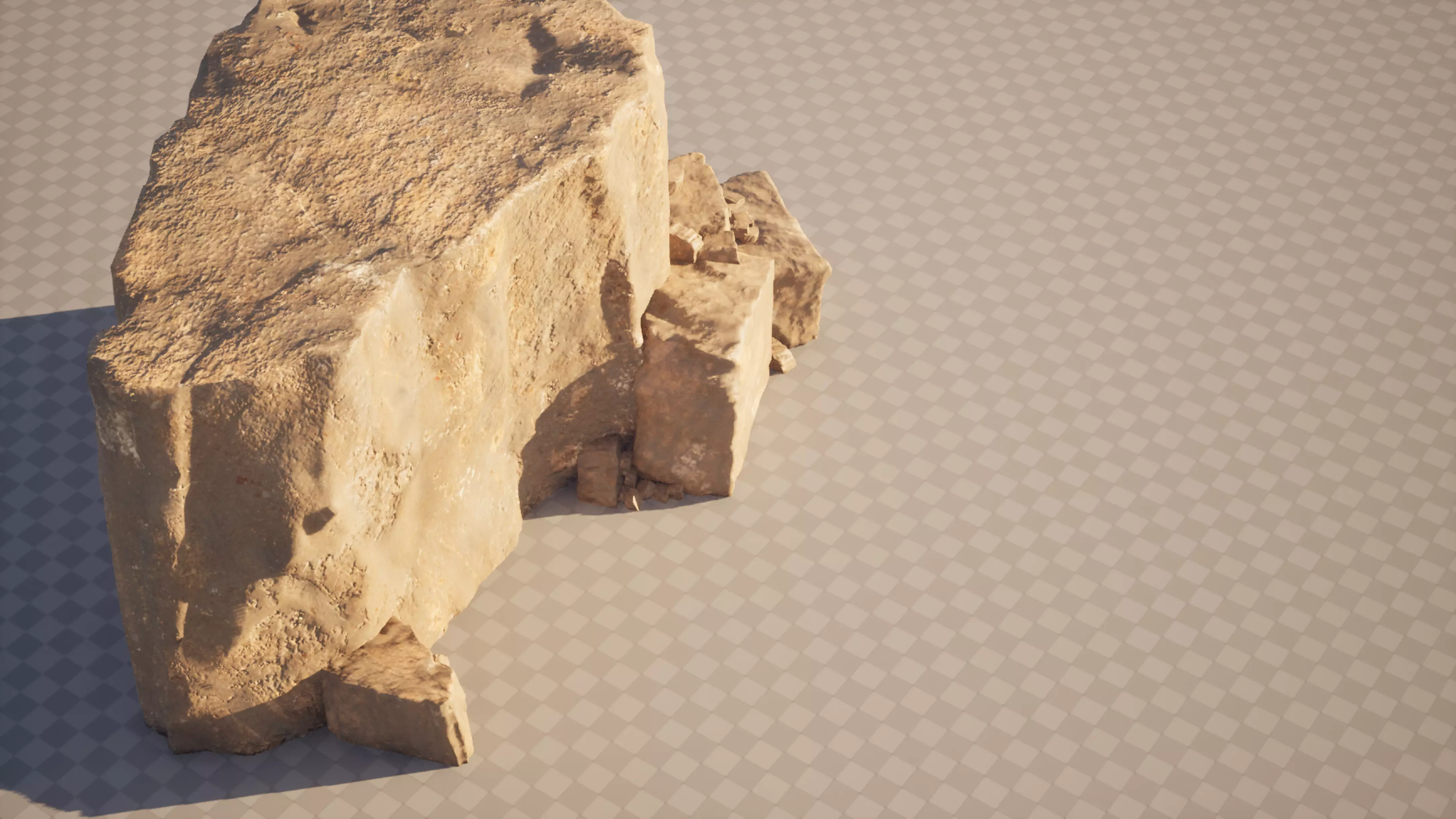 Mountain environment-pack v01 Low-poly 3D model_8