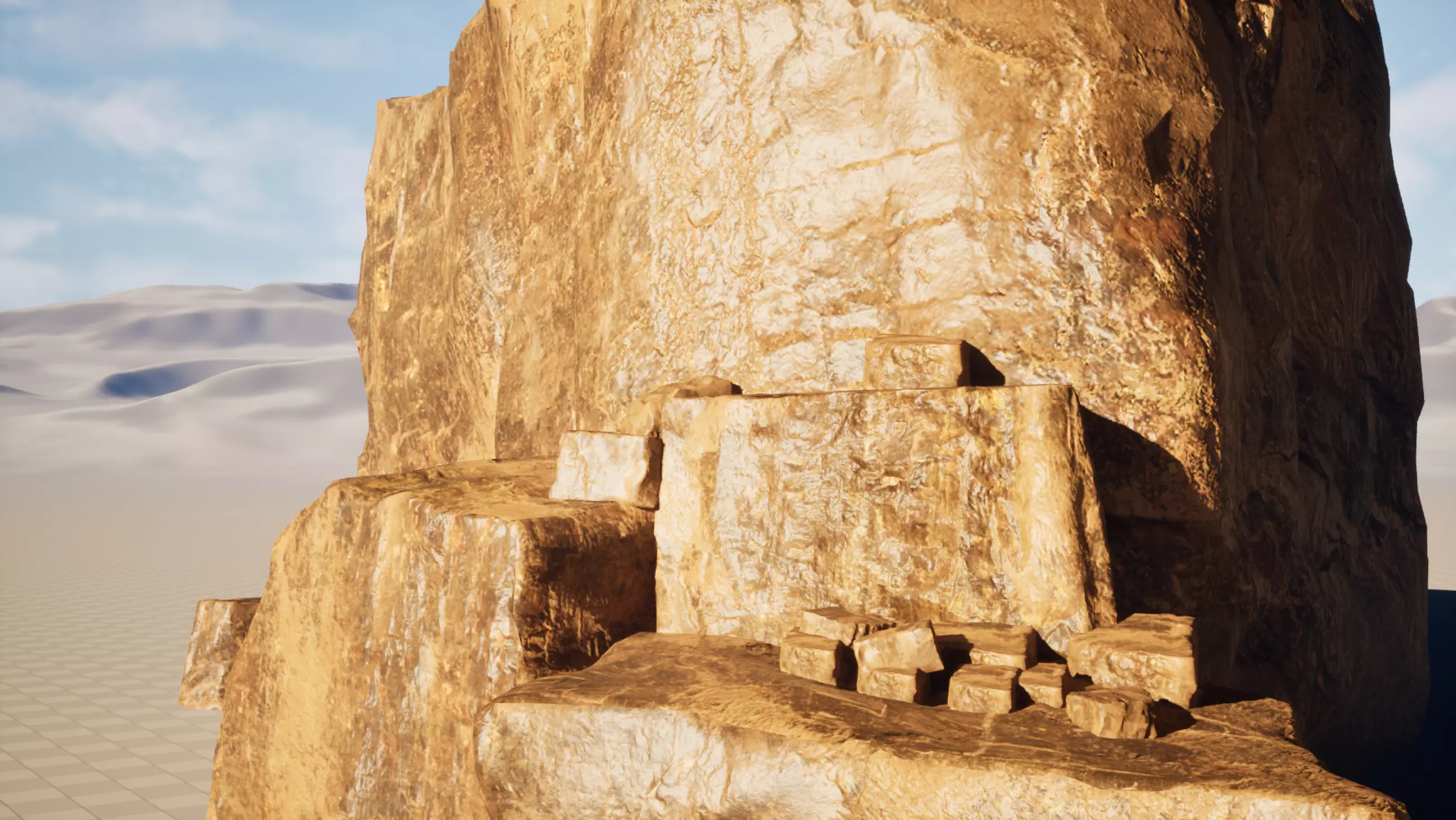 Mountain environment-pack v01 Low-poly 3D model_14