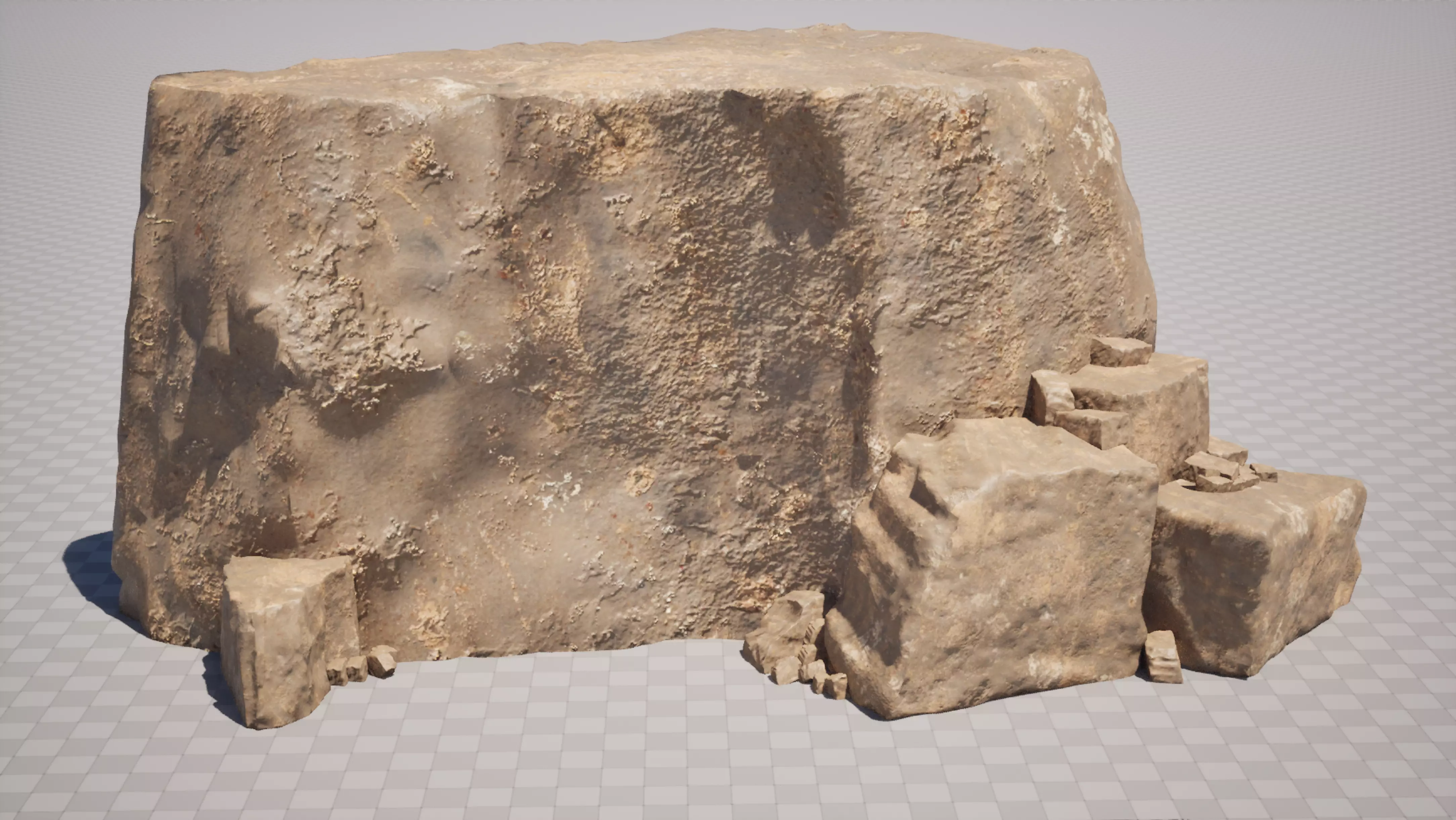 Mountain environment-pack v01 Low-poly 3D model_13