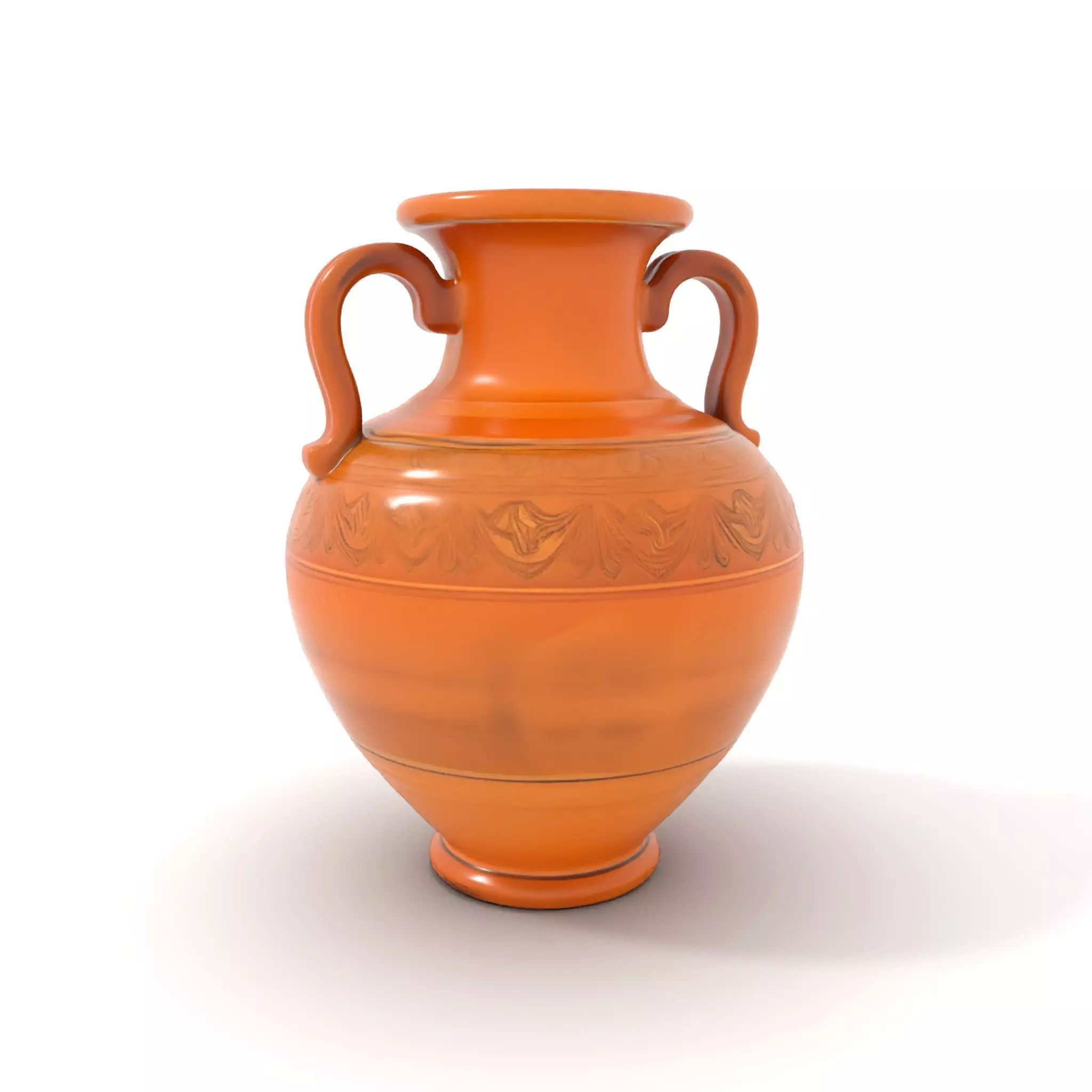 Terracotta Amphora model pack Low-poly 3D model_0