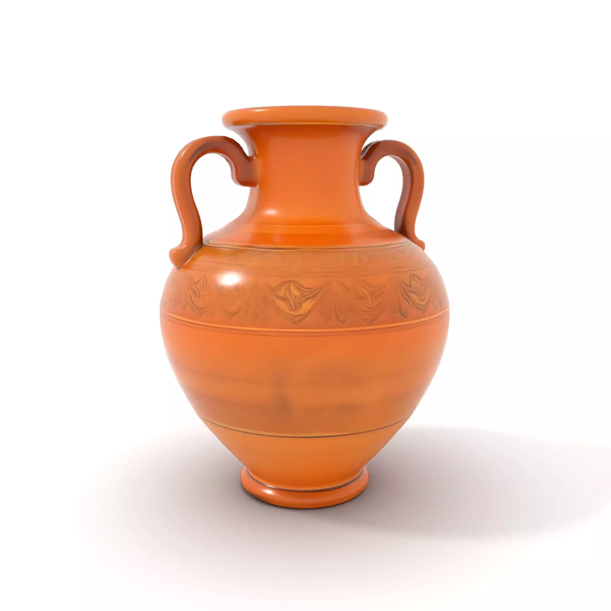 Terracotta Amphora model pack Low-poly 3D model_13