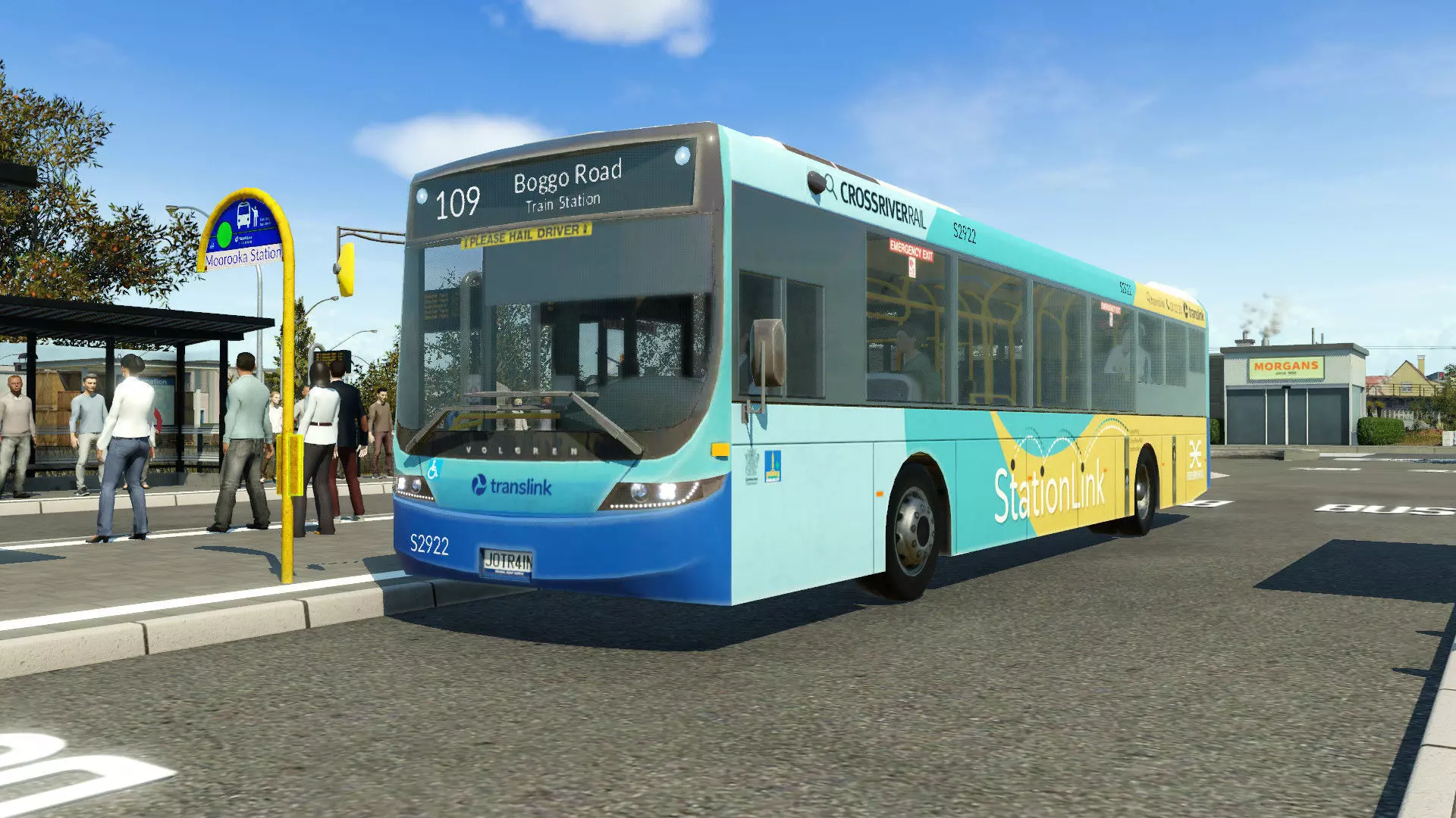 Australian Volvo B7RLE Volgren Optimus Bus 3D Model GameReady Low-poly 3D model_10