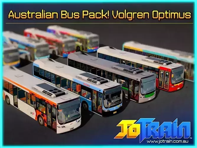 Australian Volvo B7RLE Volgren Optimus Bus 3D Model GameReady Low-poly 3D model Australian Volvo B7RLE Volgren Optimus Bus 3D Model GameReady Low-poly 3D model
