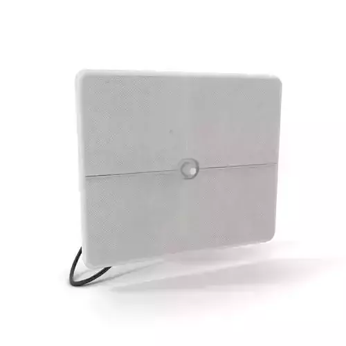 Modern Square Speaker model pack Low-poly 3D model