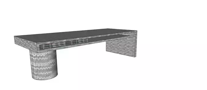 KNITTED TABLE 3D model