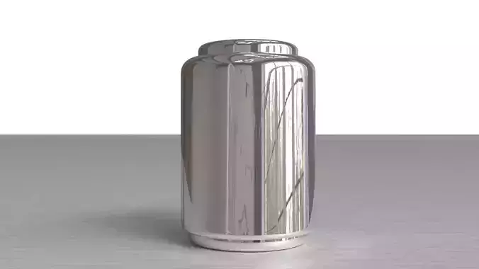 Aluminium Rounded Decorative Tin Can