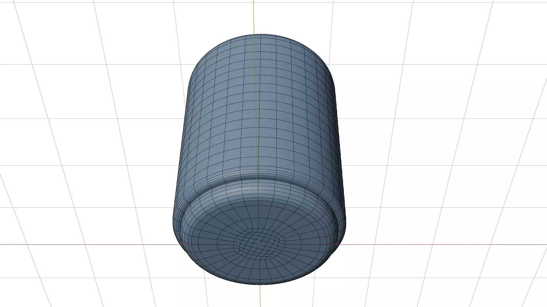 Aluminium Rounded Decorative Tin Can 3D model_13
