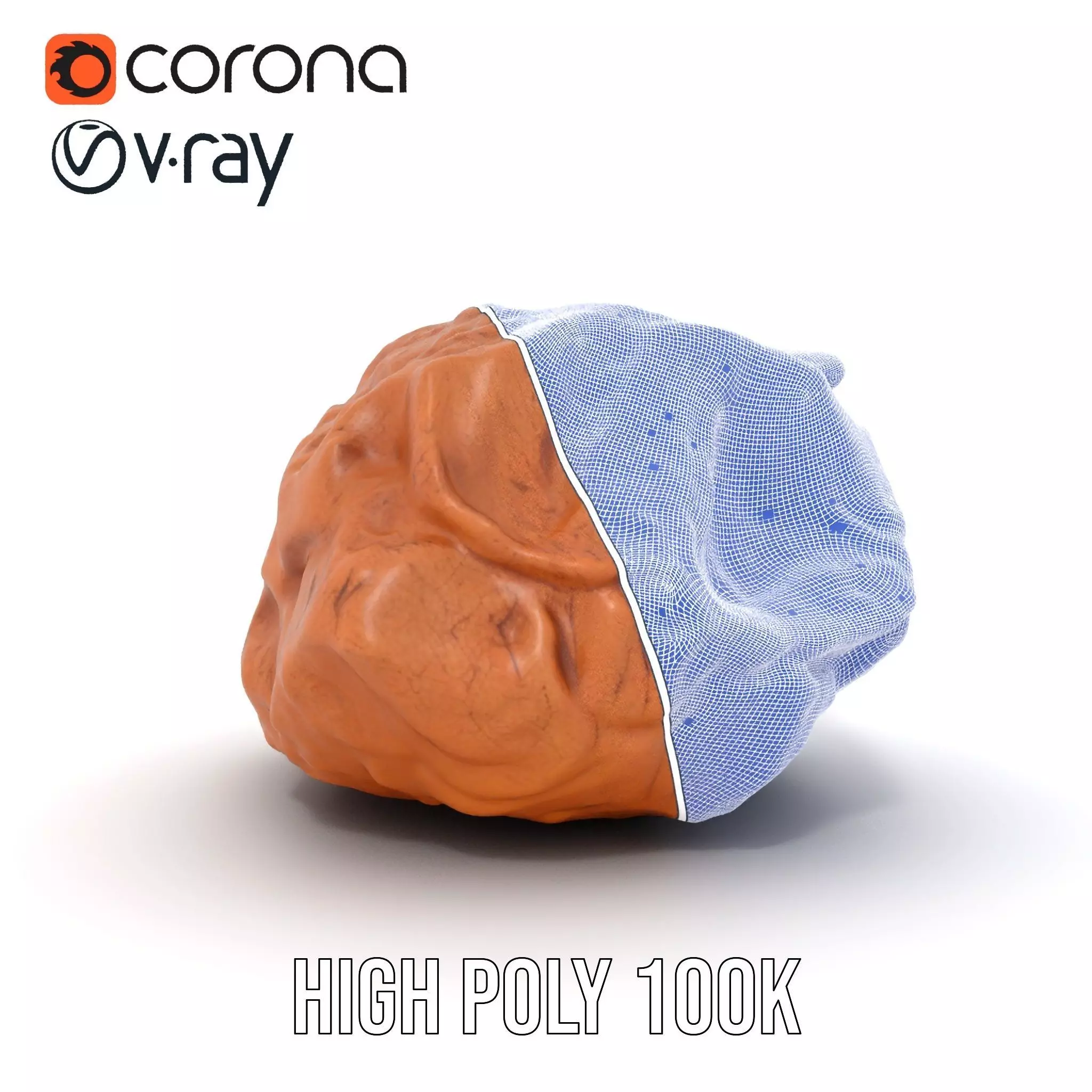 Rustic Boulder model pack Texture_28