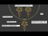 3D Printable Earring  And Chain Heart Set-5 -Handmade Gift - DIY 3D print model_1