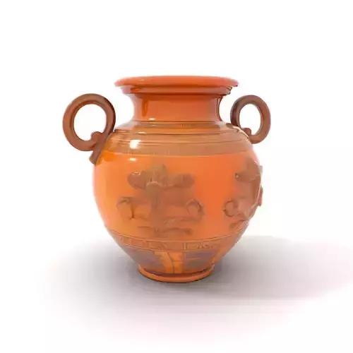 Classic Terracotta Vase model pack