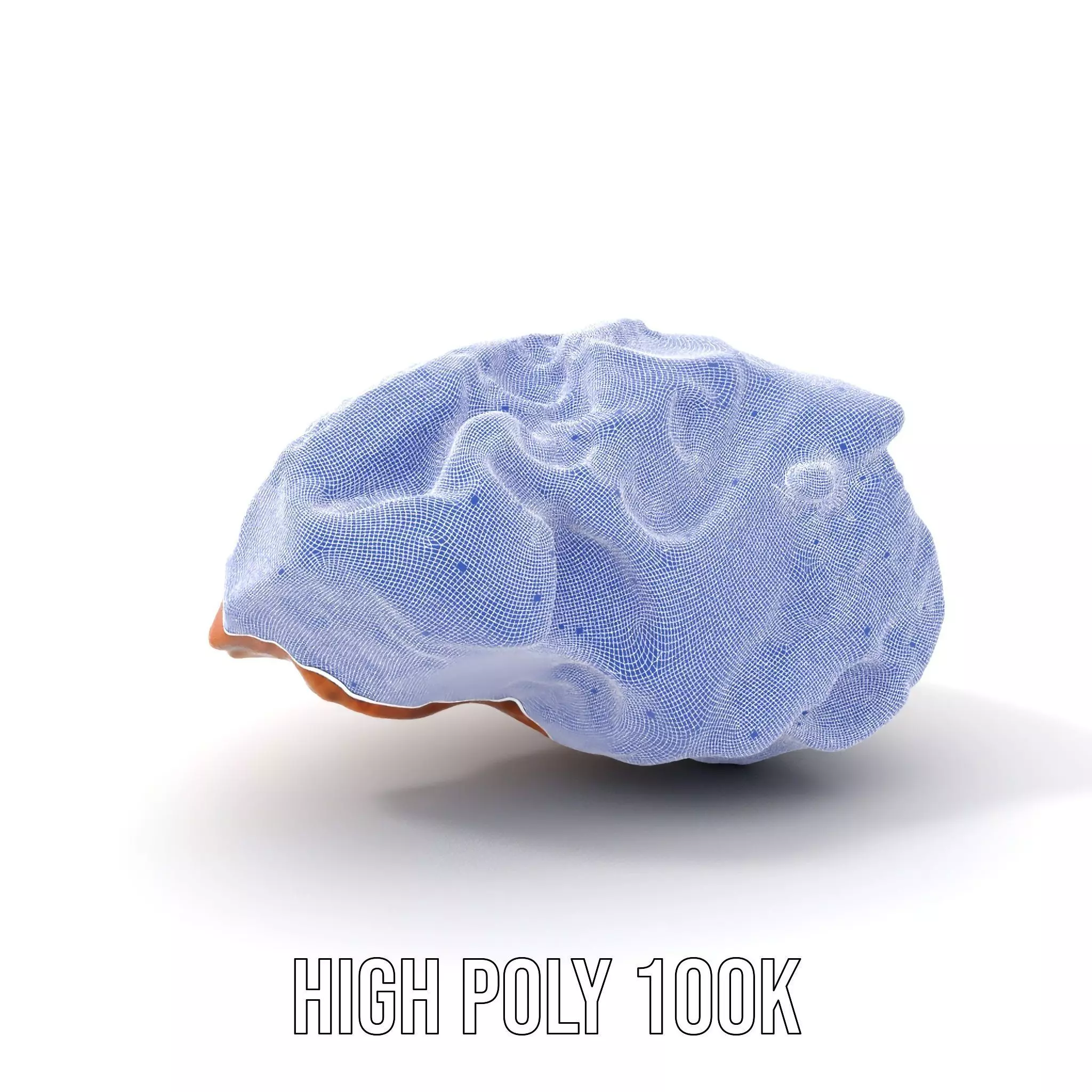 Rustic Terracotta Rock model pack Low-poly 3D model_4