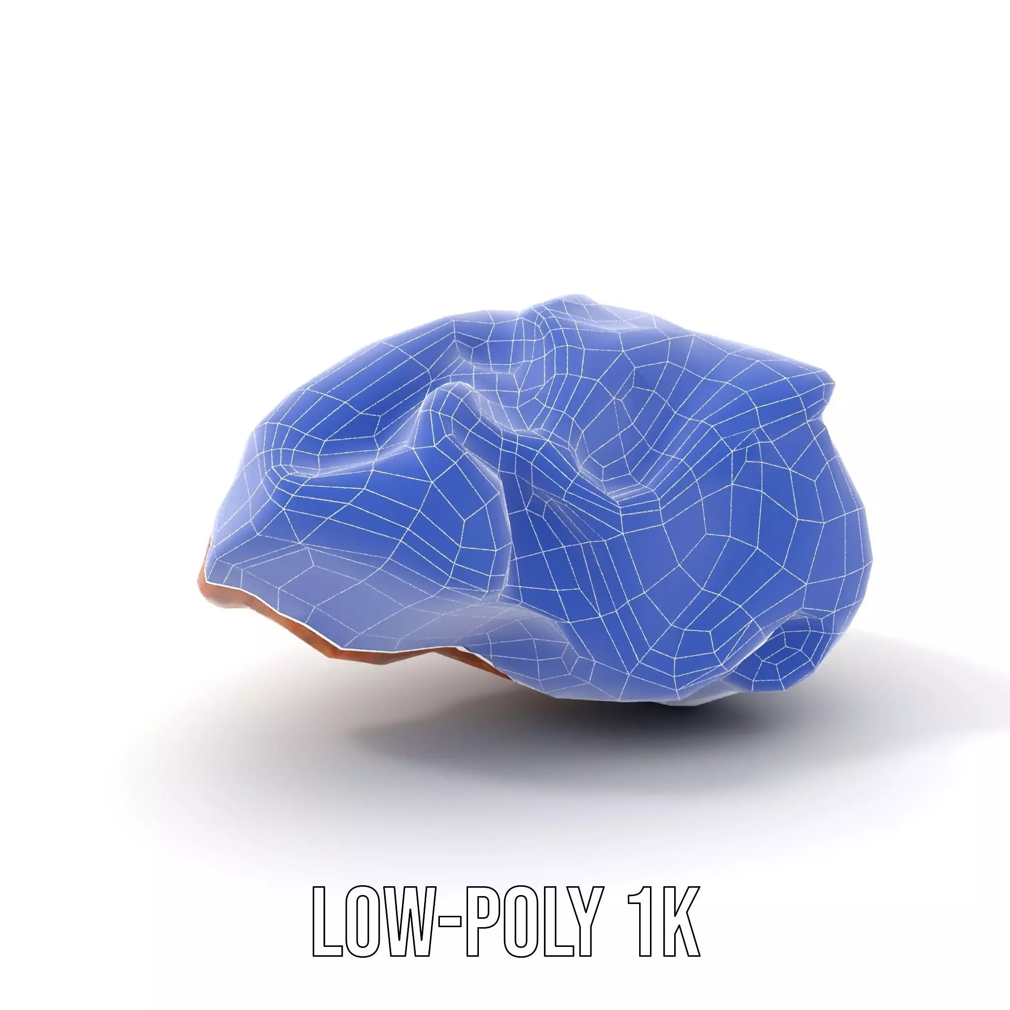 Rustic Terracotta Rock model pack Low-poly 3D model_25