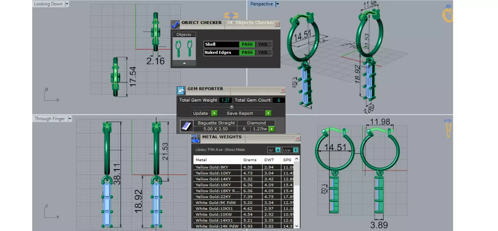 JEWELRY HOOP stl 3dm EARRINGS je0131 3D print model